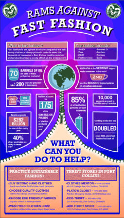 Screenshot 2023-08-10 at 10.52.48 AM Fast Fashion CSU infographic with purple and orange colors